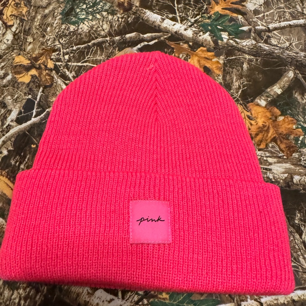 Pink Kids Beanie Hat
